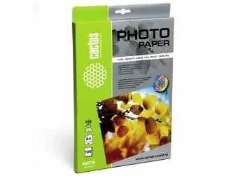 Бумага A4 PHOTO MATTE 100SH CS-MA4140100 CACTUS