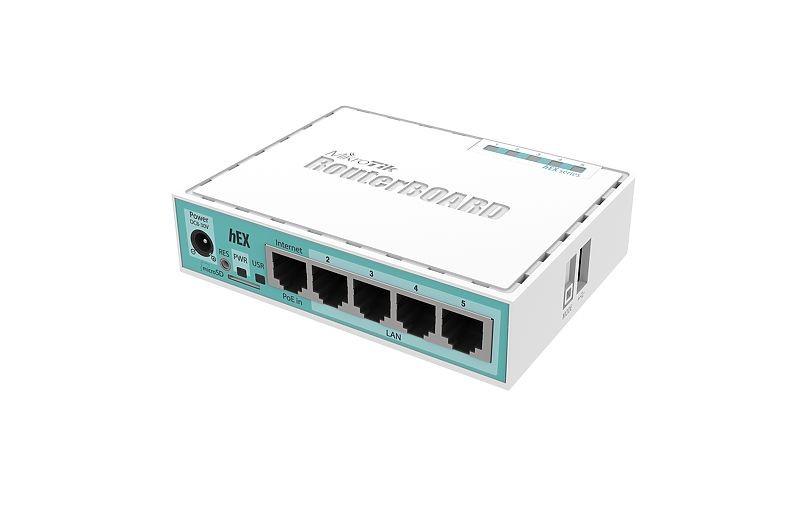 MikroTik hEX (арт. RB750Gr3) маршрутизатор 